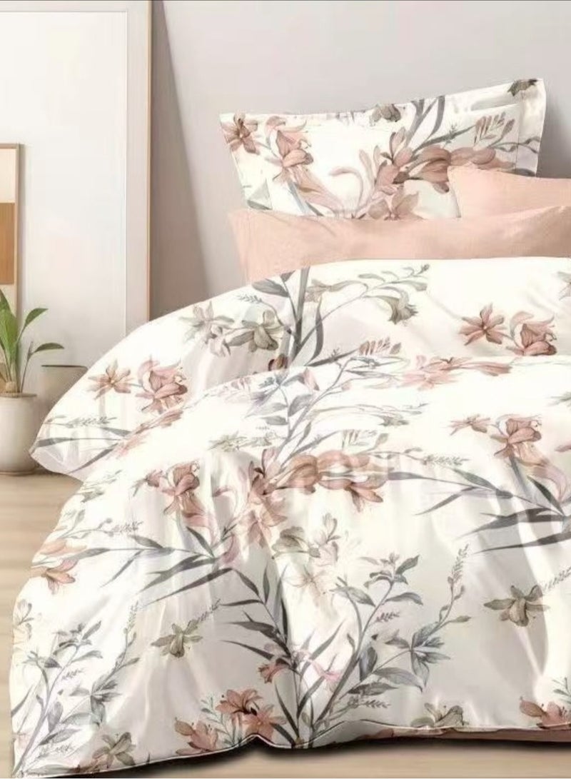 Duoduo home NEW King Size duvet cover set ,6pcs set king size with quilt cover 220×240cm and 1 fit sheet and 4pcs pillow cases-select size - Image 2