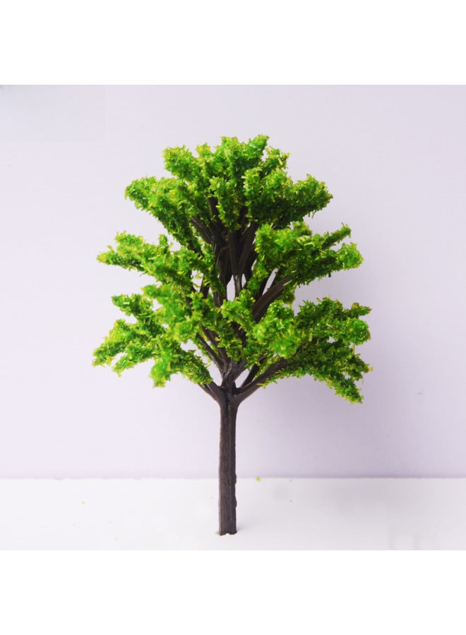 Sand Table Tree Micro Landscape Model Tree Simulation Plastic Peach Tree Landscaping Finished Tree Manual Modeling Ring Art Materials-Color:4cm A Tree  - Image 3