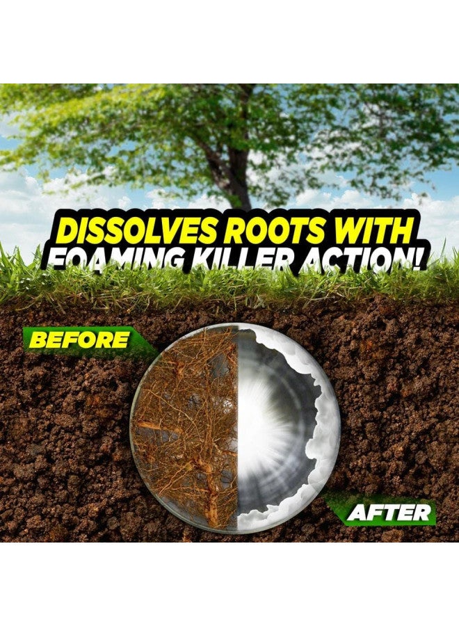 GREEN GOBBLER Green Gobbler, FOAMING Root Killer | 10 Pound| Kills Tree Roots in Pipes & Sewer Lines | Contains No Copper Sulfate 