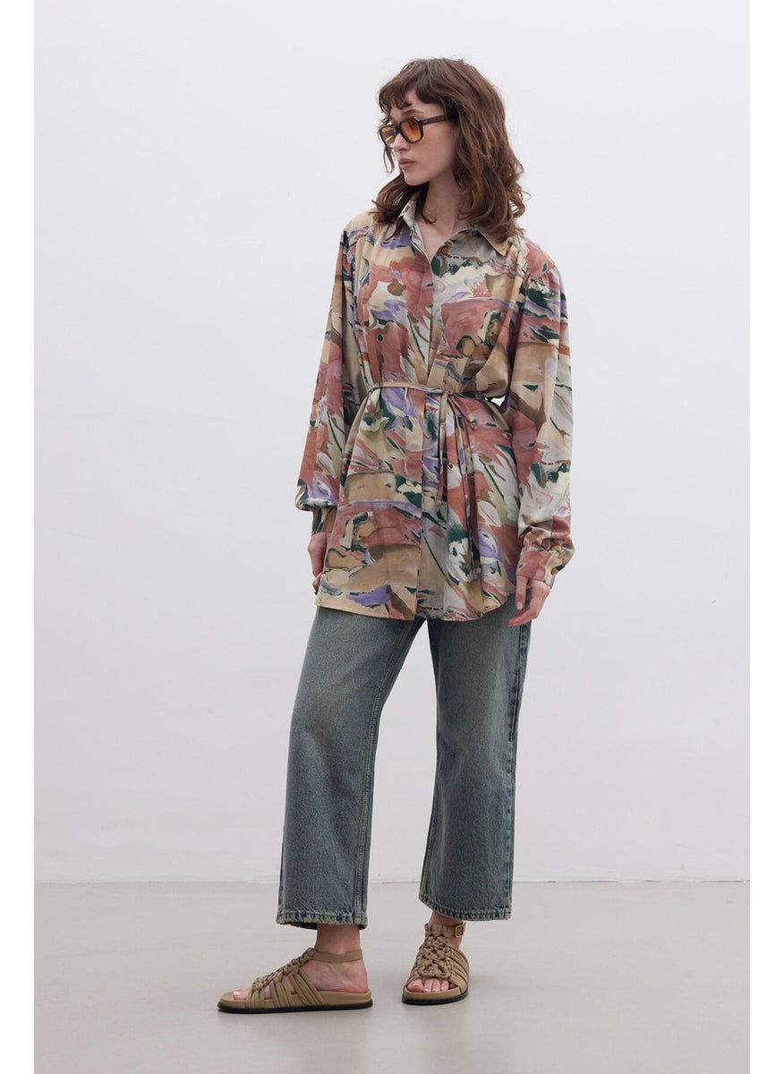 Manuka Patterned Shirt Lush  - Image 4