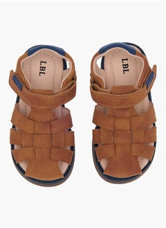 LBL by Shoexpress Boys Strappy Sandals With Hook And Loop Closure Ramadan Collection  - Image 2