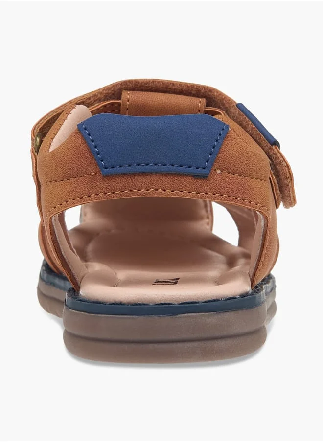 LBL by Shoexpress Boys Strappy Sandals With Hook And Loop Closure Ramadan Collection