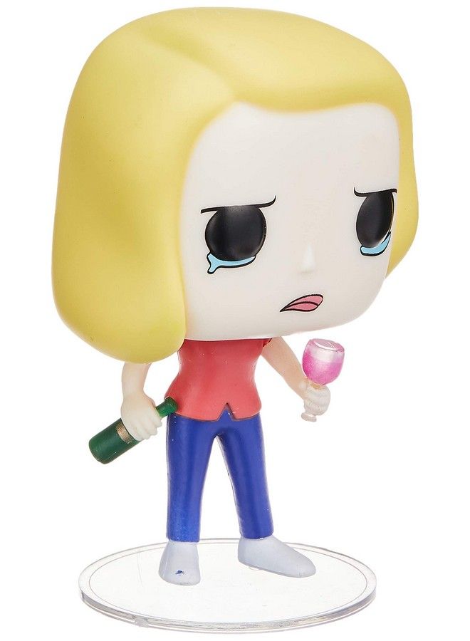 Funko Pop! Animation: Rick And Morty Beth With Wine Glass Collectible Figure - Image 2