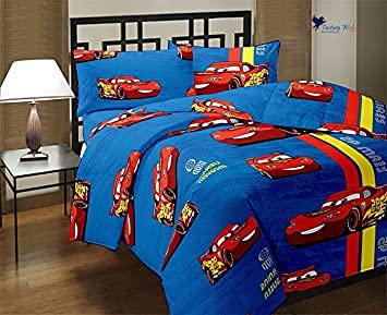 Blizz Mont Super Soft Polyester Blend Cartoon Design Print Reversible Kid's Single Bed Dohar, Multicolour-C1 -(JF032) - Image 5