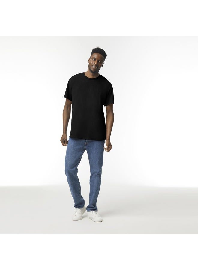 Gildan mens Heavy Cotton T-shirt Style G5000 Multipack Shirt Black 2-pack US, M - Image 3