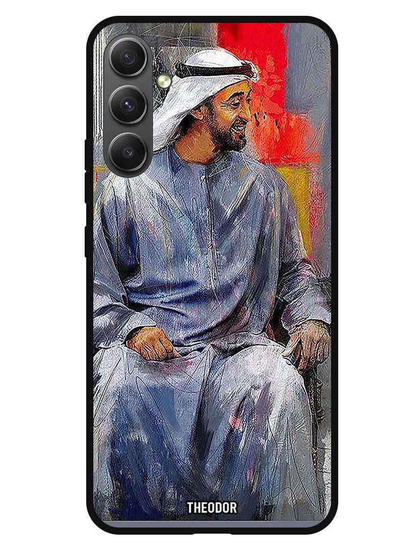 Theodor Protective Case Anti Scratch Shock Proof Bumper Cover For Samsung Galaxy A34 Mbz Sitting - Image 1