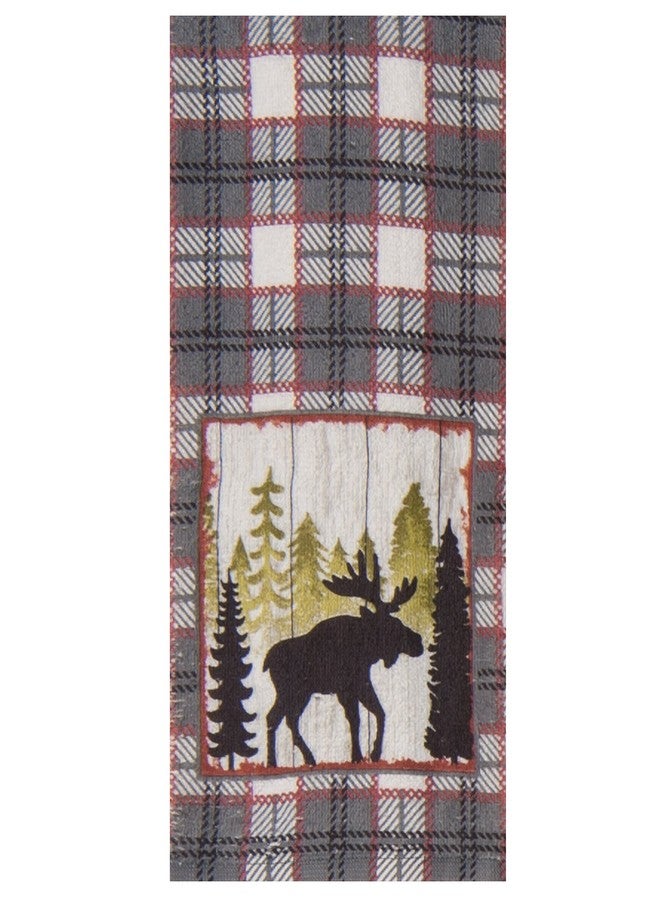 Kay Dee Designs Simple Living Moose Terry Towel - Image 1