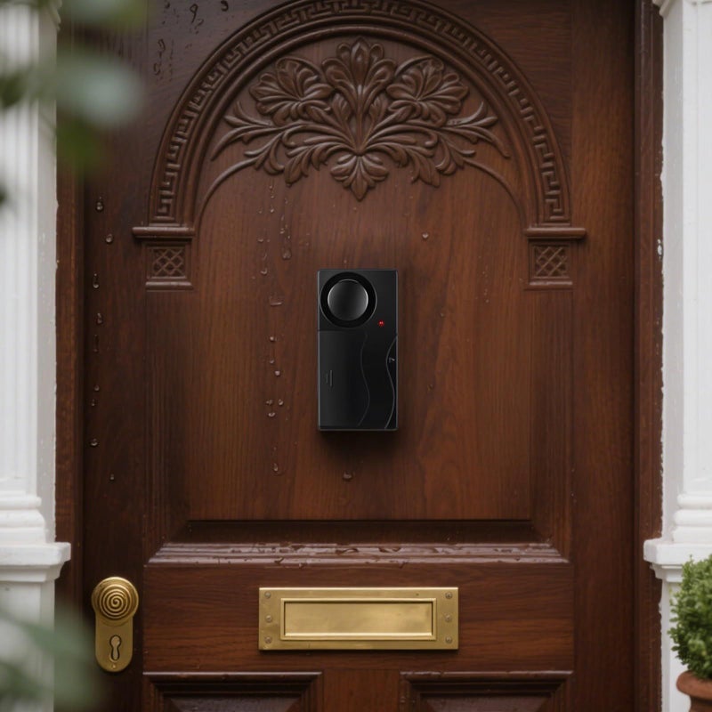 Wireless Car Alarm With Vibration Sensor 110dB Loud Alert Red LED Light 3.4x1.9x1.6 Inch - Image 4