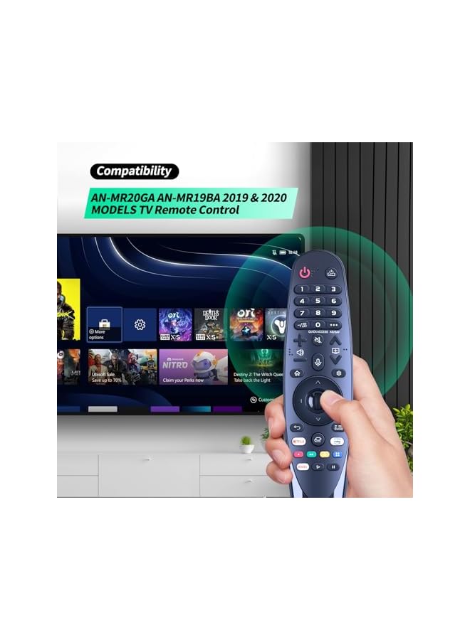 ELTRAZONE Magic Voice Remote fit for LG Smart TV Magic Remote Control Replacement AN-MR20GA AN-MR19BA, with Pointer and Voice Function - Image 4