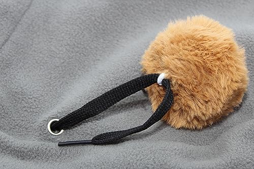 MDXONE Kids Over The Helmet Balaclava Children face mask with buttons for pompoms with elastics (sold separately) (INDIGO) - Image 4
