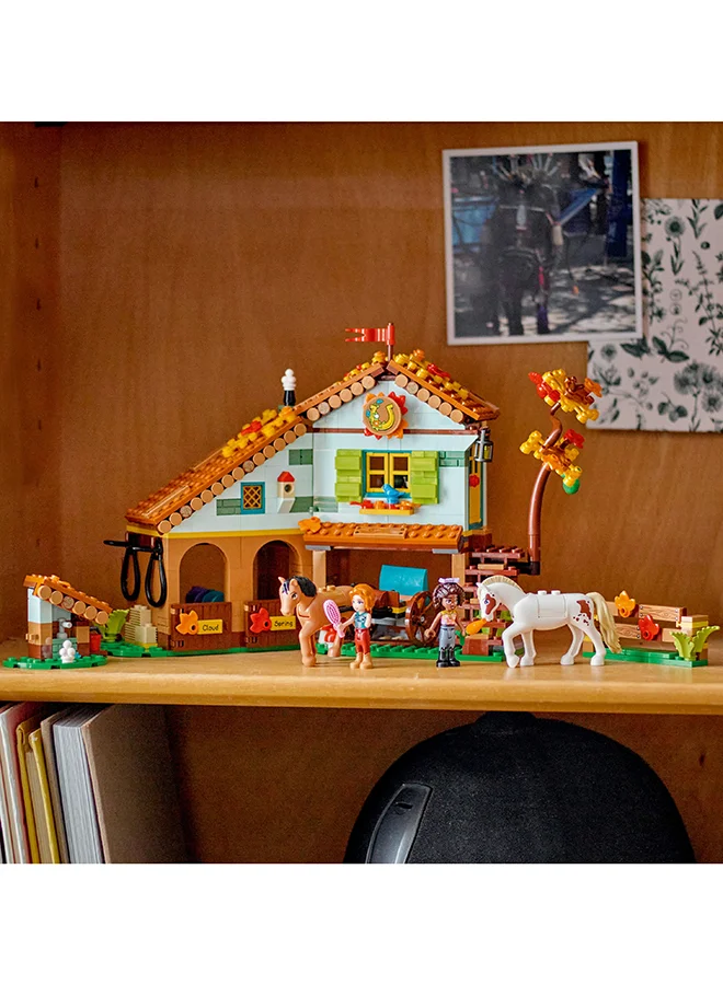 ليغو Friends Autumn’S Horse Stable 41745 Building Toy Set; Role-Play Fun For Ages 7+; With 2 Mini-Dolls And 2 Horses For Creative Play; A Gift For Kids Who Love Horses And Animal Care (545 Pieces)