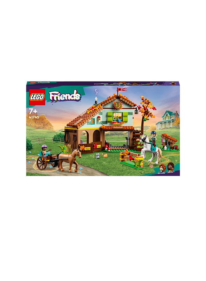 ليغو Friends Autumn’S Horse Stable 41745 Building Toy Set; Role-Play Fun For Ages 7+; With 2 Mini-Dolls And 2 Horses For Creative Play; A Gift For Kids Who Love Horses And Animal Care (545 Pieces)