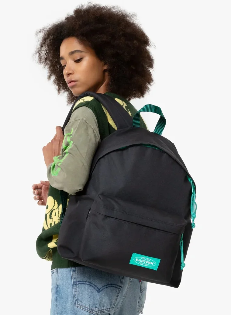 ايستباك حقيبة ظهر باك'ر مبطنة متوسطة - كونترست بولار أسود