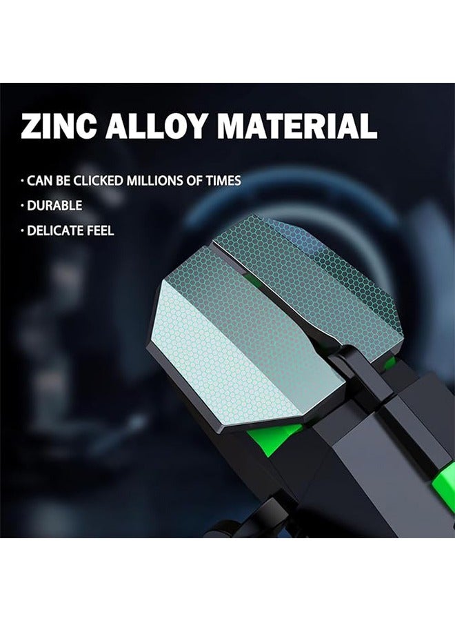 Sthxyfaith Mobile Game Controller Trigger, PUBG Accessories 6 Finger Trigger, High Sensitivity and 4 Metal on, Non-slip and Human Body Design - Image 5