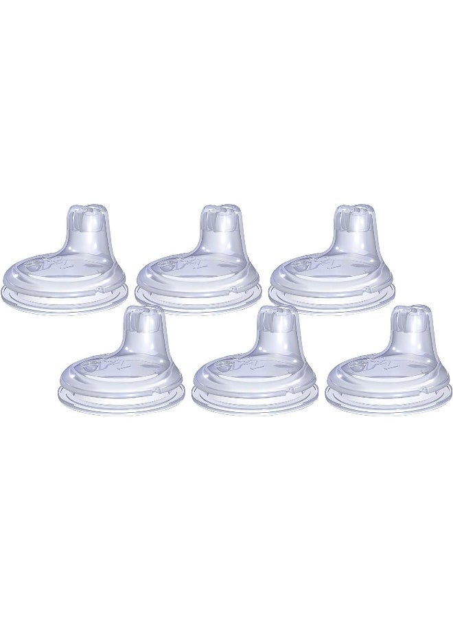 Nuby Nuby Sippy Gripper Cup Replacement Spouts - 6 Count  - Image 1
