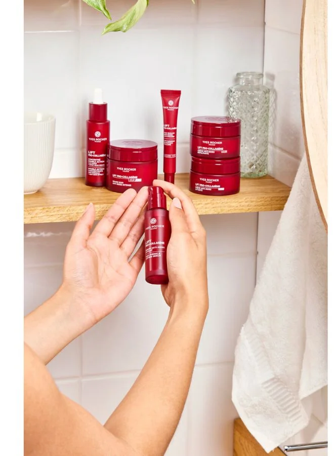 Yves Rocher  Supercharged repulping anti-wrinkles day serum 30ml bottle for Women | Best Price UAE