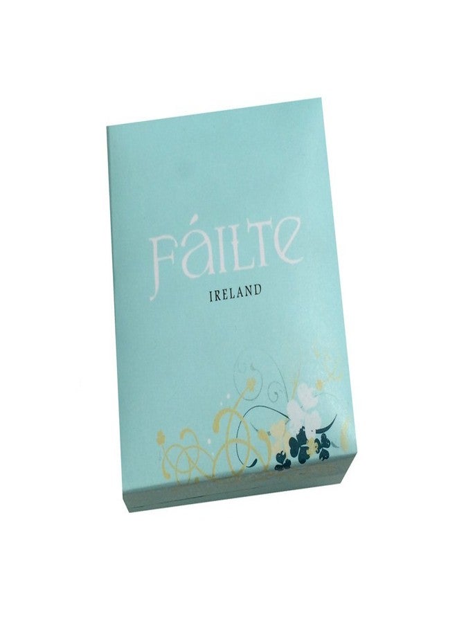 سولفر بروش كلاداغ مطلي بالروديوم ومزين بالكريستال، صناعة إيرلندية - Image 2