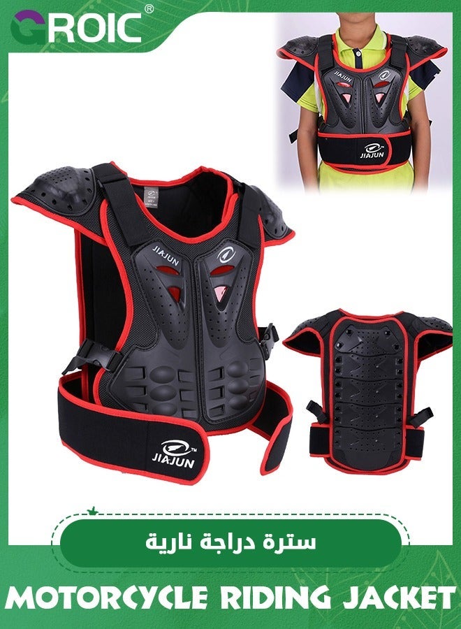 GROIC Adult Motorcycle Chest Armor Motocross Dirtbike Protective Gear,Chest Protector Bike Vest - Image 1
