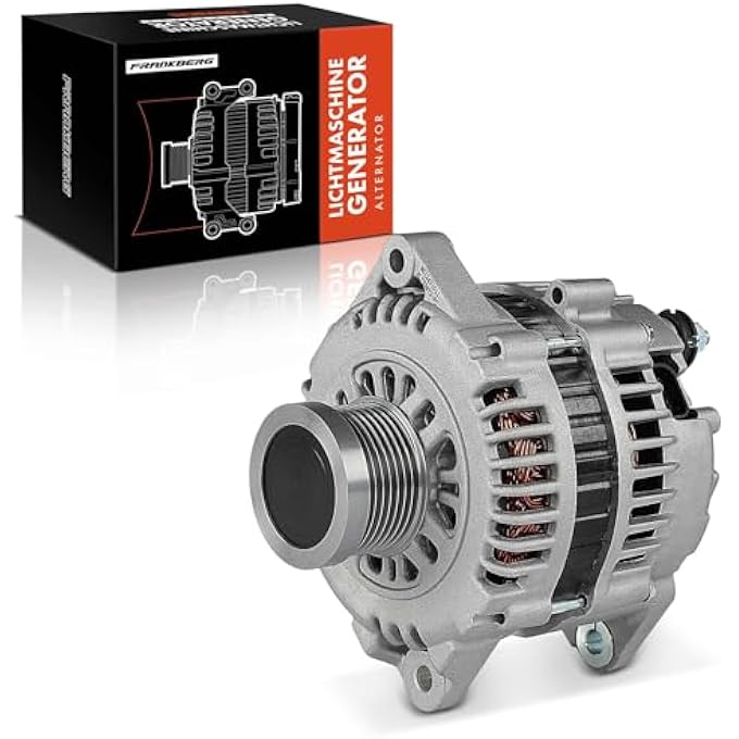 Frankberg Alternator Generator 135A Compatible with Master II Bus JD 3.0L Diesel 2003-2010 Mascott Box 3.0L Diesel 2004-2010 Terrano II R20 3.0L 2002-2007 Replace# 23100-DB000 - Image 1