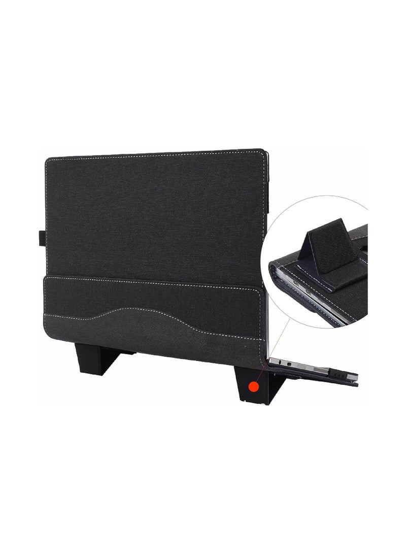 عام جراب لاب توب متوافق مع جهاز Microsoft Surface Laptop 6 مقاس 13.5 بوصة الذي سيتم إصداره في عام 2024 ، وهو مناسب لجهاز Surface Laptop 6 مقاس 13.5 بوصة مع حامل حزام حافظة لاب توب وحافظة واقية غير قابلة للانزلاق - Image 2