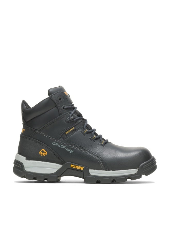 Wolverine Mens Tarmac Waterproof Reflective Composite-Toe 6" Work Boot, Black, 11 M US - Image 1
