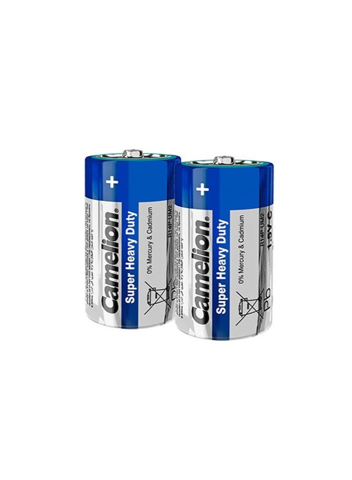 Camelion Camelion SHD Blue C R14P-SP2B 2pc - Image 1