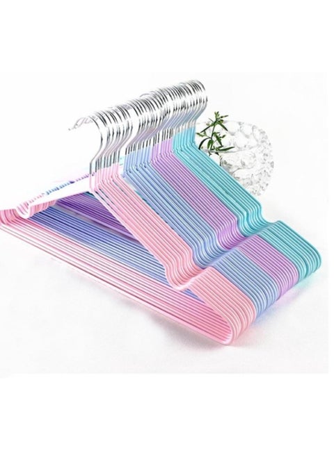 30 Pieces of Clothes Hanger  Household Non-Slip Metal Drying Rack for Adult - 30 Pieces Hangers Clothes, Kids Hangers, Prevent Clothes Slippage, Hangers Clothes