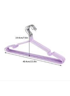 Generic 30 Pieces of Clothes Hanger 40*20cm Household Non-Slip Metal Drying Rack for Adult - 30 Pieces Hangers Clothes, Kids Hangers, Prevent Clothes Slippage, Hangers Clothes  - Image 4