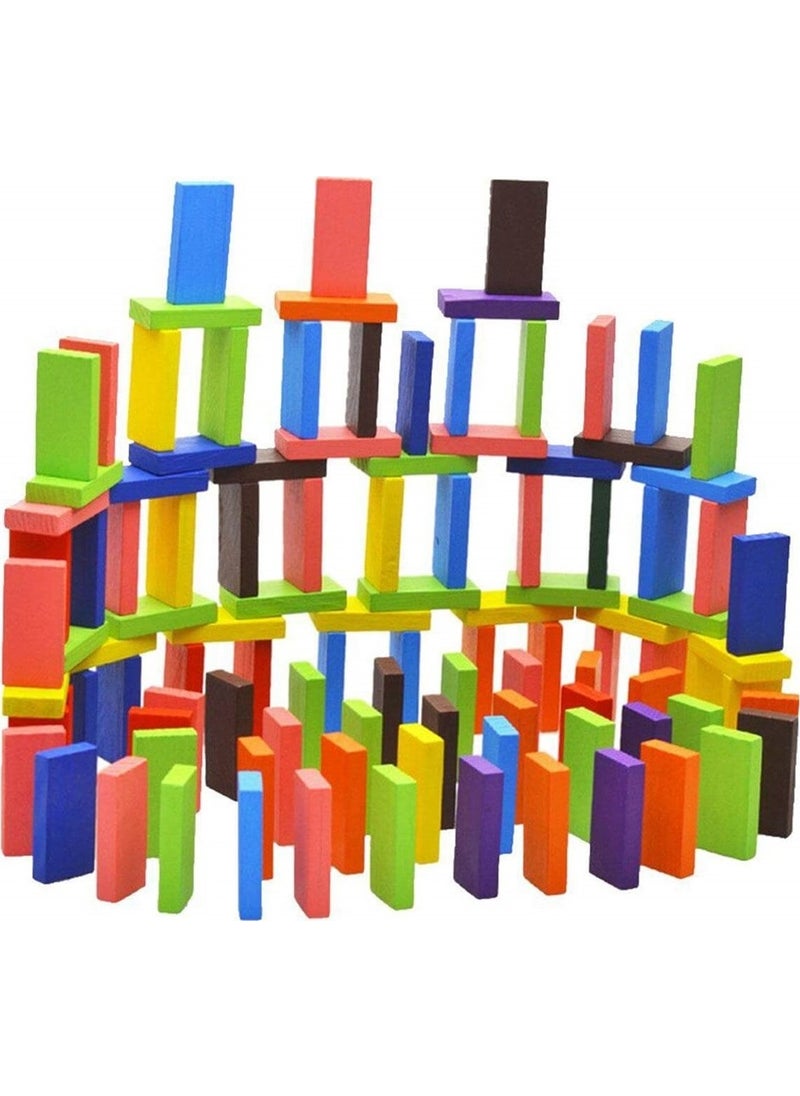 BEMI Domino Natural Wood - 100 Pieces  - Image 2
