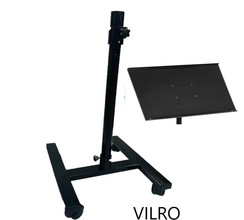 Vilro Projector Tripod Stand, Laptop Stand, Adjustable Height, Perfect for Multi-Purpose Stand for Projector, Home, Stage or Studio, Office, Black - Image 3