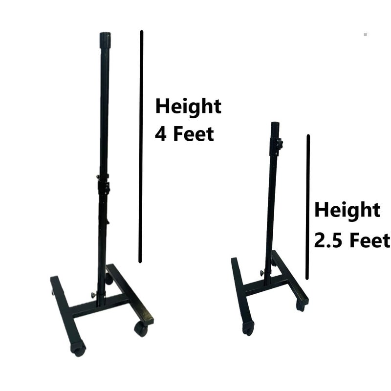 Vilro Projector Tripod Stand, Laptop Stand, Adjustable Height, Perfect for Multi-Purpose Stand for Projector, Home, Stage or Studio, Office, Black - Image 5