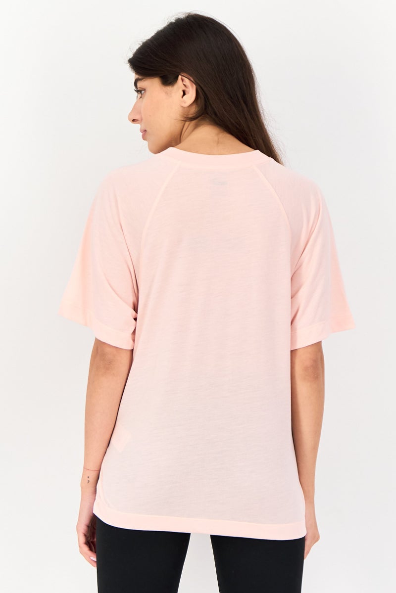 PUMA Women Sportswear Fit Short Sleeves Training T-Shirt, Pink - Image 3