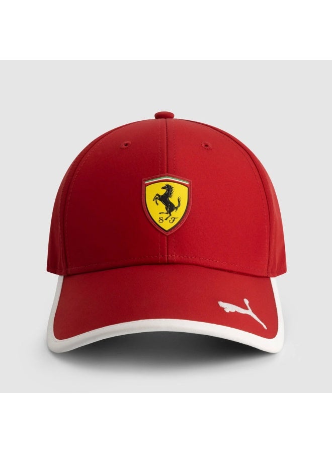 PUMA قبعة بيسبول بومة الكلاسيكية بشعار الدرع الأحمر - Image 1