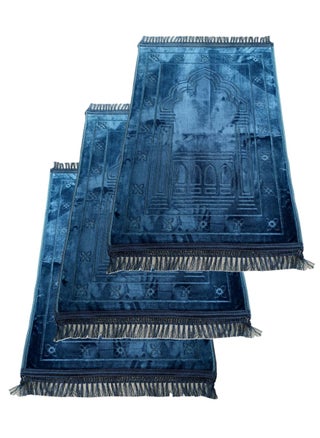 3 Pieces Prayer Mat Larg Size 80x120 cm Blue - pzsku/Z851142E1EB0DF9DE7132Z/45/_/1708718817/9809ae3c-e1f5-452c-99e7-0e015ee4711e