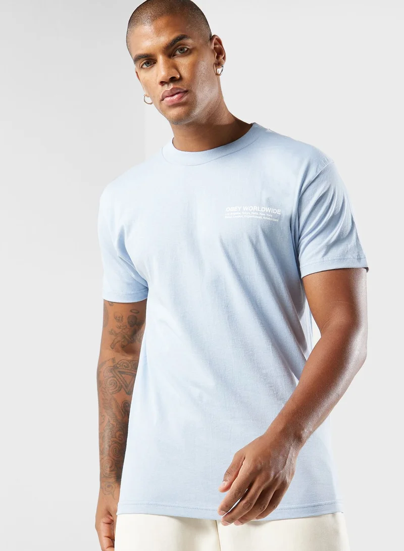 OBEY Half Face Icon T-Shirt