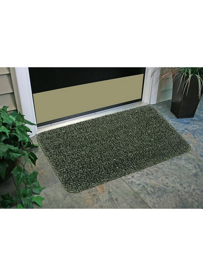 Grassworx Clean Machine Flair Rectangular Scraper Doormat Evergreen 18 x 30 Inch 10372030 - Image 5