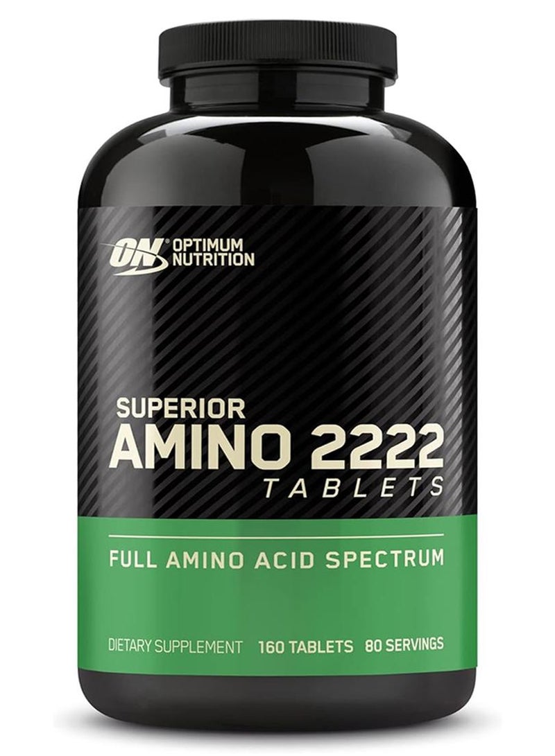 Optimum Nutrition Superior Amino 2222 160 Tablets - Image 1