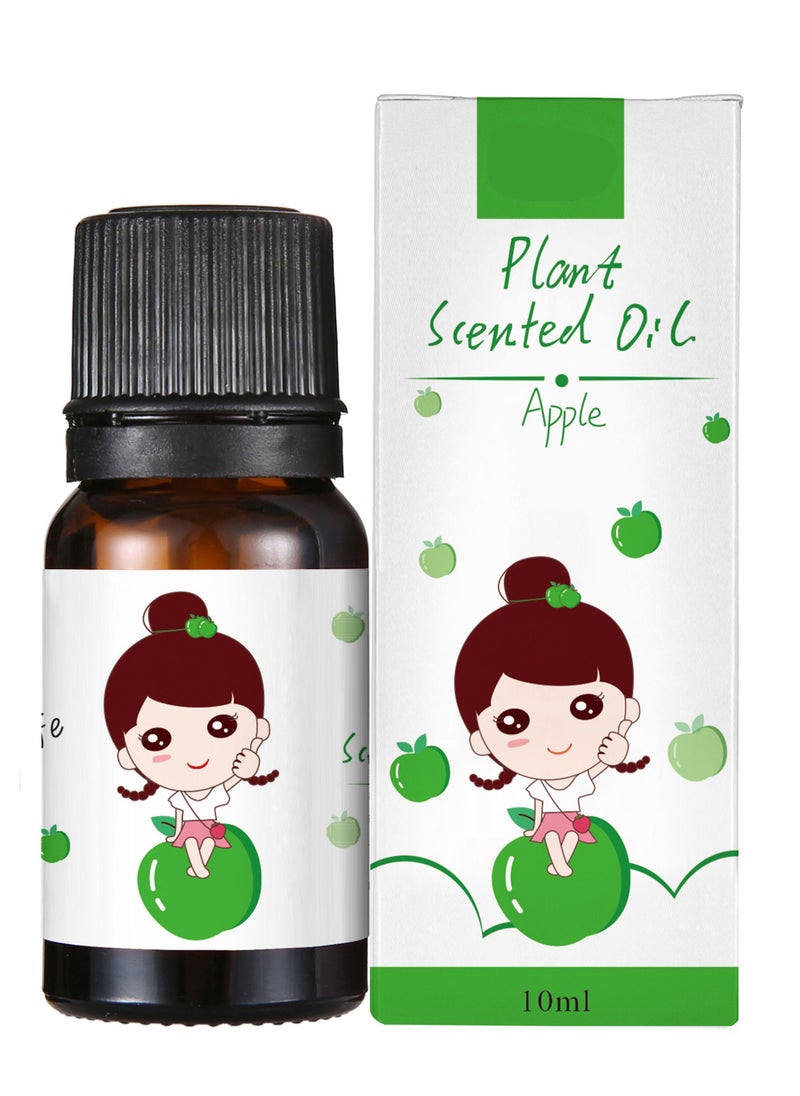 Generic 1-Piece 10ML Essential Oil For Air Humidifier,Flavors Aroma Diffuser Natural Plant Oil,Plant Fragrance Use For Air Fresh or Relieve Stress,Fragrance Apple  - Image 1