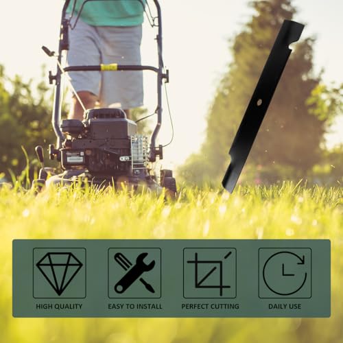 ZALANA Replacement Lawn Mower High Lift Blades for 038-0005-00 - Compatible with Bad Boy 54" MZ Magnum Model Series Rotary 54" Deck Lawn Mower - 3 Pack - Image 3