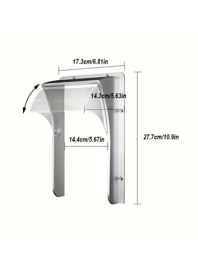 Transparent Weatherproof Doorbell Cover Easy Installation Pre Drilled Holes - Image 3