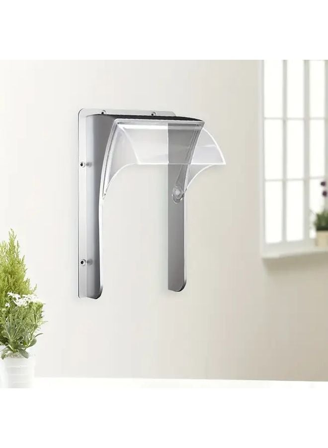 Transparent Weatherproof Doorbell Cover Easy Installation Pre Drilled Holes - Image 1