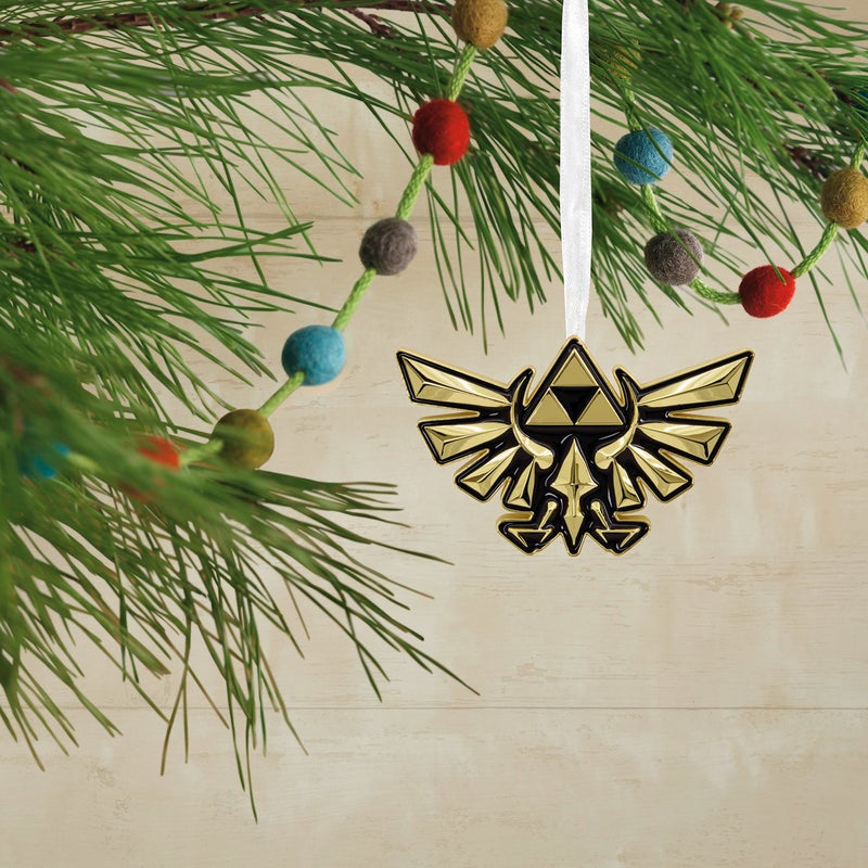 هولمارك نينتندو The Legend of Zelda Crest of Hyrule Christmas Ornament - Image 5