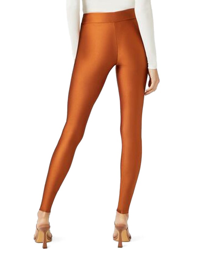 FOREVER 21 High-Shine Mid-Rise Leggings - Image 5