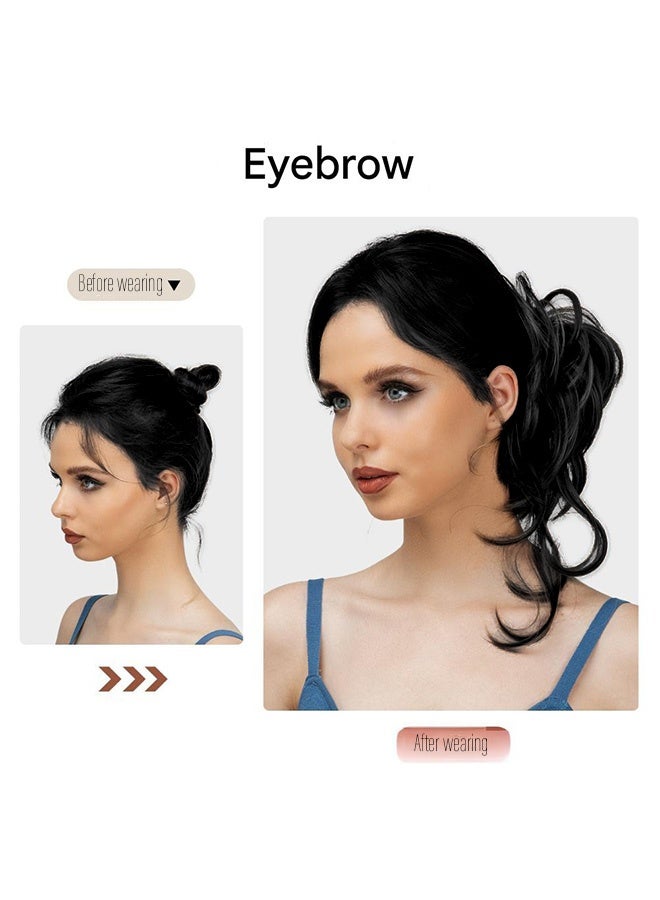 سوفي وصلات شعر أنيقة ومجعّدة على شكل كعكة، تمنح الشعر كثافةً وسهولةً في الارتداء، لتسريحات شعر مرفوعة سهلة. - Image 4