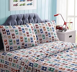 Kute Kids Kute Kids Super Soft Sheet Set - Made with Special Designs and Characters, Includes Pillowcase(s); Available in Twin,  - Image 1