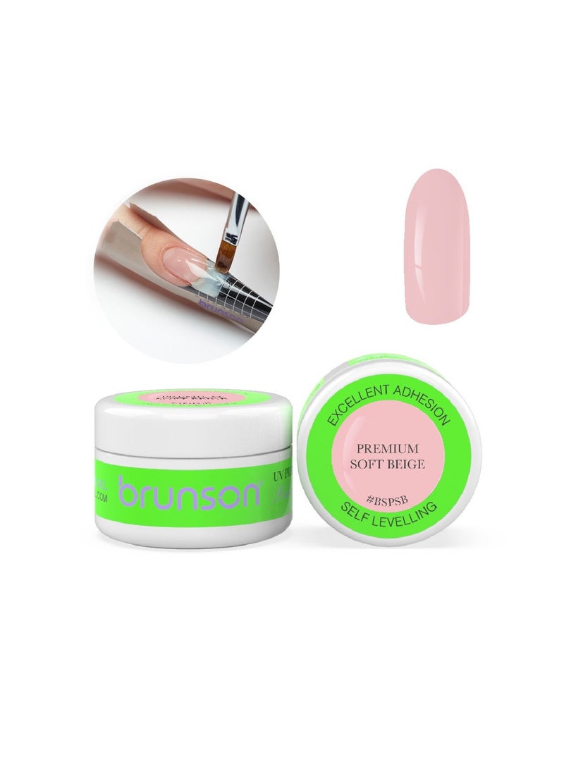 brunson Solid Sculpture Builder Gel for Nails 30ml Nail Sculpting Gel Self Levelling Non-Sticky Hand Solid Builder Gel Hard Nail Extension Gel 3d sculpting gel for Nail Art Design Salon Manicure Nail Art - Image 1