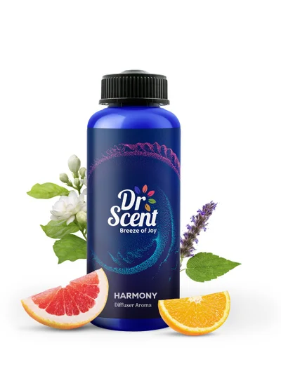 Dr Scent Dr Scent Breeze of Joy Harmony Diffuser Aroma Oil for Aromatherapy, Better Sleep, Living Room and Gym (500ml)