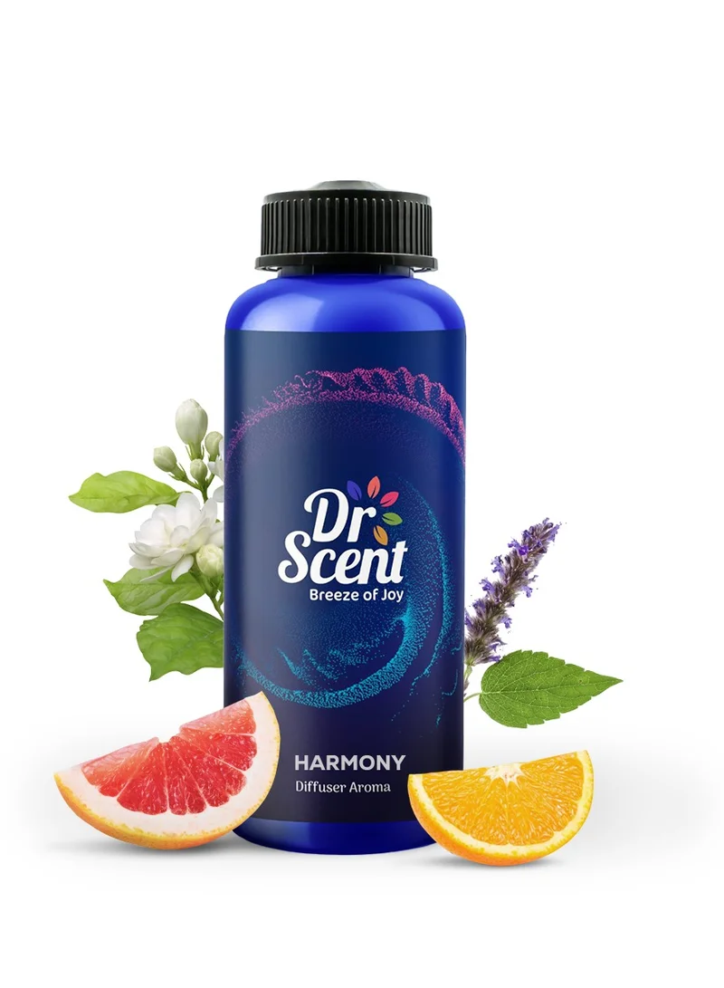 Dr Scent Dr Scent Breeze of Joy Harmony Diffuser Aroma Oil for Aromatherapy, Better Sleep, Living Room and Gym (500ml)