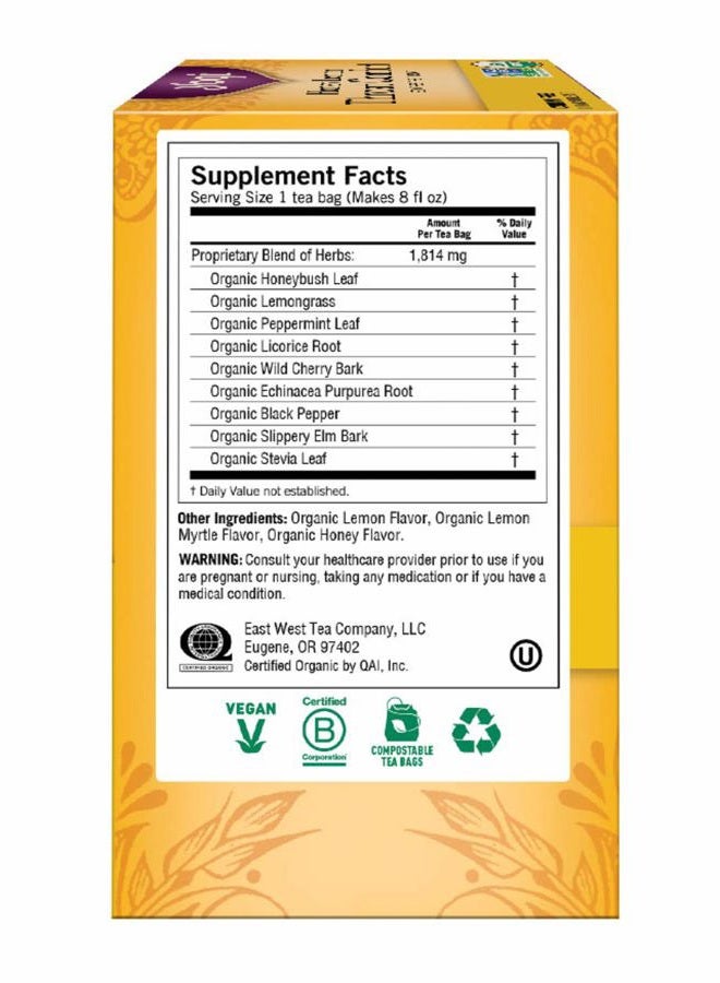 YOGI Tea, Honey Lemon Throat Comfort, 16 Count - Image 4