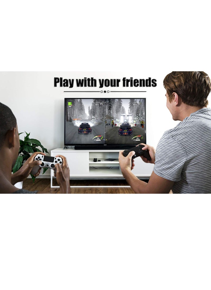 Generic - Wireless PS4 Game Controller with Dual Motors and Charging Cable, Stereo Headset Jack, Ideal Gift for All Ages in Red - Image 1